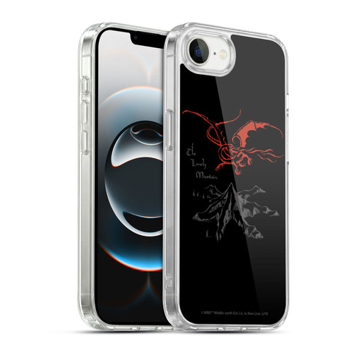 The Hobbit An Unexpected Journey Graphics The Lonely Mountain Soft Gel Case for Apple iPhone 16e / Apple iPhone 17e & MagSafe
