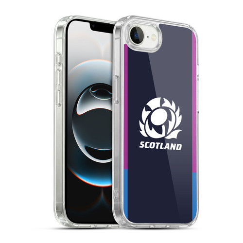 Scotland Rugby Crest Kit 2021/22 Home Soft Gel Case for Apple iPhone 16e / Apple iPhone 17e & MagSafe