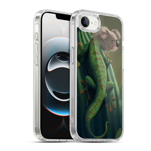 Vincent Hie Animals Gekoala Soft Gel Case for Apple iPhone 16e / Apple iPhone 17e & MagSafe