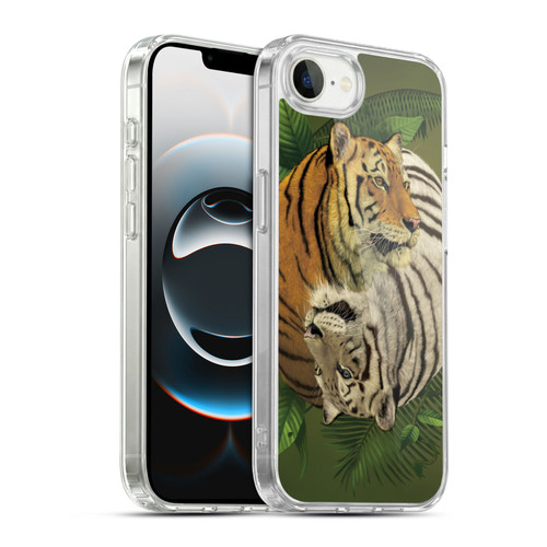 Vincent Hie Animals Tiger Yin Yang Soft Gel Case for Apple iPhone 16e / Apple iPhone 17e & MagSafe