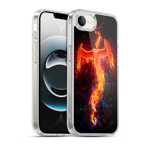 Christos Karapanos Mythical Fireborn Soft Gel Case for Apple iPhone 16e / Apple iPhone 17e & MagSafe