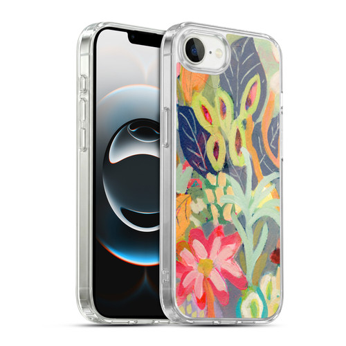 Suzanne Allard Floral Art Joyful Garden Abstract Soft Gel Case for Apple iPhone 16e / Apple iPhone 17e & MagSafe