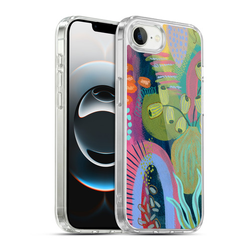 Suzanne Allard Floral Art Seed Pod Soft Gel Case for Apple iPhone 16e / Apple iPhone 17e & MagSafe