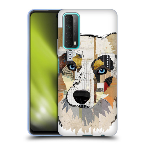 Michel Keck Dogs 3 Australian Shepherd Soft Gel Case for Huawei P Smart (2021)