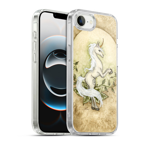 Amy Brown Mythical Unicorn Earth Soft Gel Case for Apple iPhone 16e / Apple iPhone 17e & MagSafe