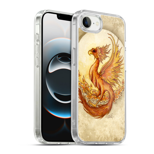 Amy Brown Mythical Fire Element Soft Gel Case for Apple iPhone 16e / Apple iPhone 17e & MagSafe