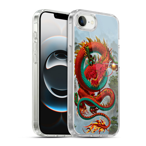 Vincent Hie Graphics Good Fortune Dragon Soft Gel Case for Apple iPhone 16e / Apple iPhone 17e & MagSafe