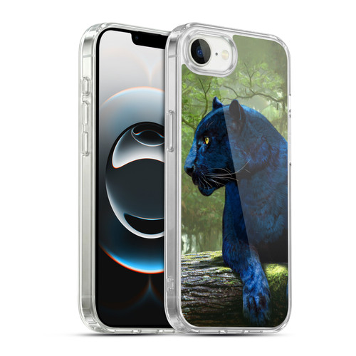 Vincent Hie Graphics Panther Soft Gel Case for Apple iPhone 16e / Apple iPhone 17e & MagSafe