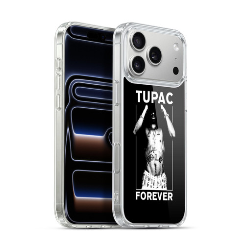 Tupac Shakur Key Art Forever Soft Gel Case for Apple iPhone 17 Pro Max