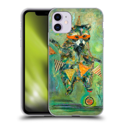 Wyanne Animals 2 Imposter Raccoon Soft Gel Case for Apple iPhone 11