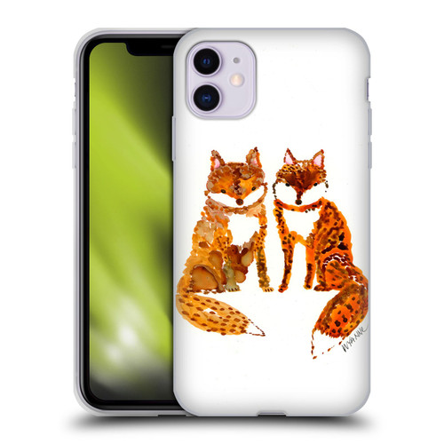 Wyanne Animals 2 Woodland Duo Soft Gel Case for Apple iPhone 11