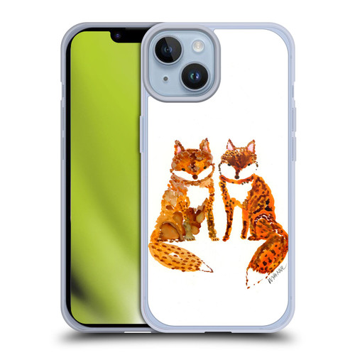 Wyanne Animals 2 Woodland Duo Soft Gel Case for Apple iPhone 14