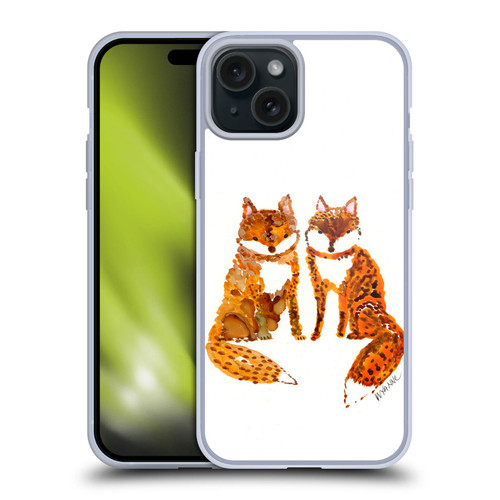 Wyanne Animals 2 Woodland Duo Soft Gel Case for Apple iPhone 15 Plus & MagSafe