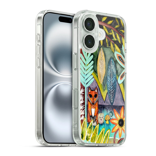 Wyanne Animals 2 Fox Soft Gel Case for Apple iPhone 16 & MagSafe