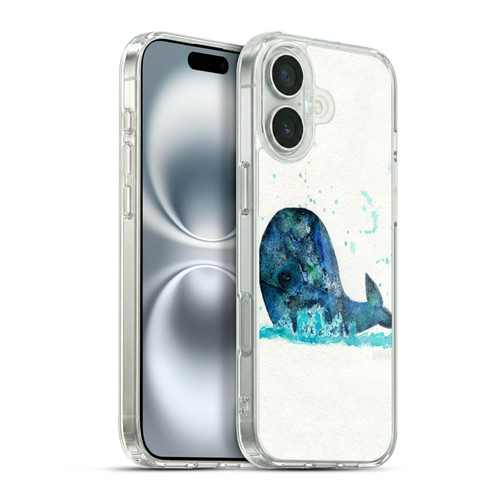 Wyanne Animals 2 Oceanic Splash Soft Gel Case for Apple iPhone 16 Plus & MagSafe