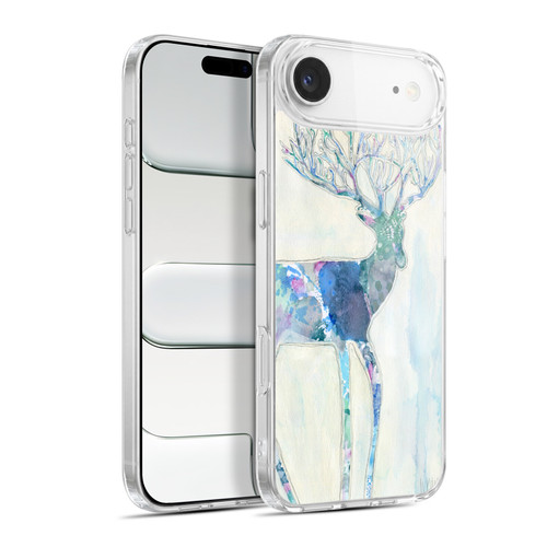 Wyanne Animals 2 Watercolour Blue Deer Soft Gel Case for Apple iPhone 17 Air
