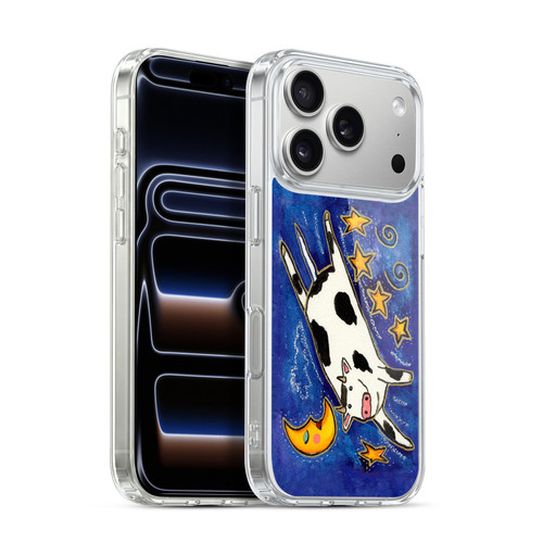 Wyanne Nature Portraits II Moon and Cow Soft Gel Case for Apple iPhone 17 Pro