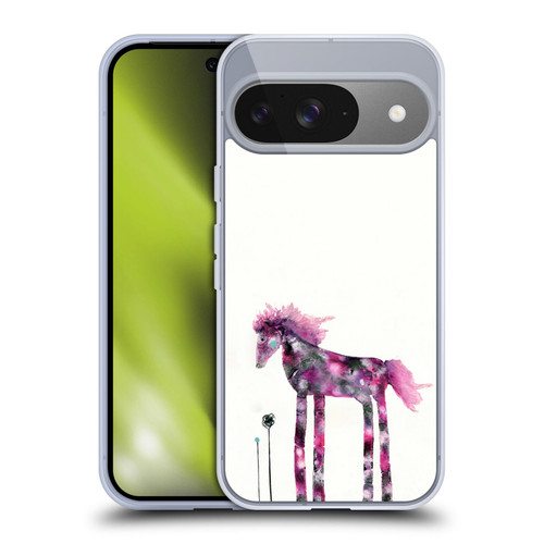 Wyanne Animals 2 Pink Painted Pony Soft Gel Case for Google Pixel 9 / Pixel 9 Pro