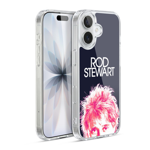 Rod Stewart Art Neon Soft Gel Case for Apple iPhone 17