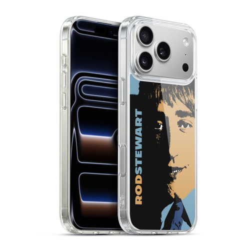 Rod Stewart Art Yesterday Retro Soft Gel Case for Apple iPhone 17 Pro Max
