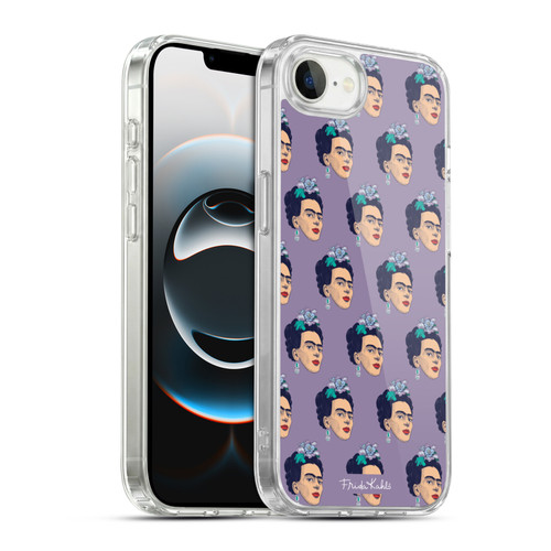 Frida Kahlo Sketch Pattern Soft Gel Case for Apple iPhone 16e / Apple iPhone 17e & MagSafe