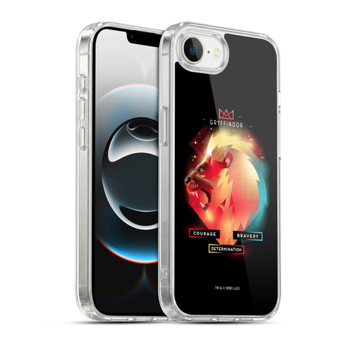Harry Potter Deathly Hallows XIX Gryffindor Soft Gel Case for Apple iPhone 16e / Apple iPhone 17e & MagSafe