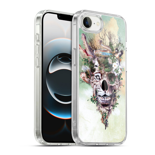 Riza Peker Skulls 5 Nature 3 Soft Gel Case for Apple iPhone 16e / Apple iPhone 17e & MagSafe