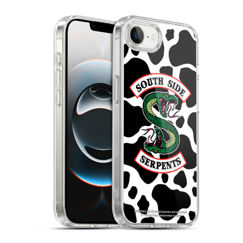 Riverdale South Side Serpents Cow Logo Soft Gel Case for Apple iPhone 16e / Apple iPhone 17e & MagSafe
