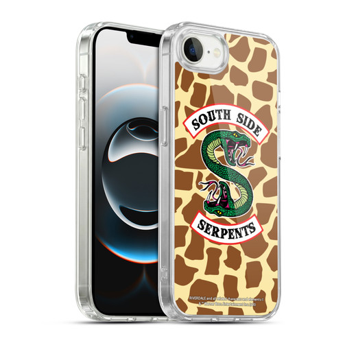 Riverdale South Side Serpents Giraffe Logo Soft Gel Case for Apple iPhone 16e / Apple iPhone 17e & MagSafe