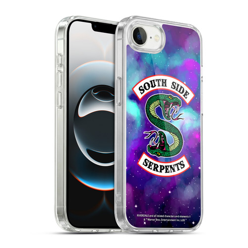 Riverdale South Side Serpents Nebula Logo 1 Soft Gel Case for Apple iPhone 16e / Apple iPhone 17e & MagSafe