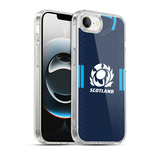 Scotland Rugby 2022/23 Crest Kit Home Soft Gel Case for Apple iPhone 16e / Apple iPhone 17e & MagSafe