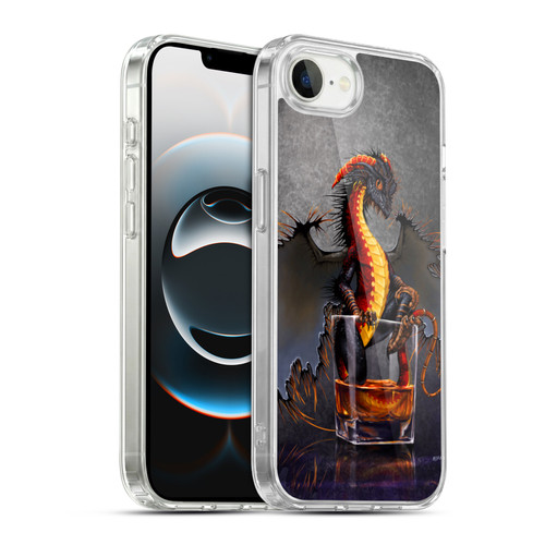 Stanley Morrison Dragons Black Pirate Drink Soft Gel Case for Apple iPhone 16e / Apple iPhone 17e & MagSafe