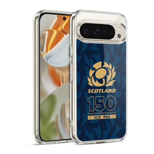Scotland Rugby 150th Anniversary Thistle Soft Gel Case for Google Pixel 9 / Pixel 9 Pro