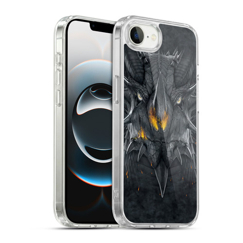 Vincent Hie Big Face Animals Dragon Soft Gel Case for Apple iPhone 16e / Apple iPhone 17e & MagSafe