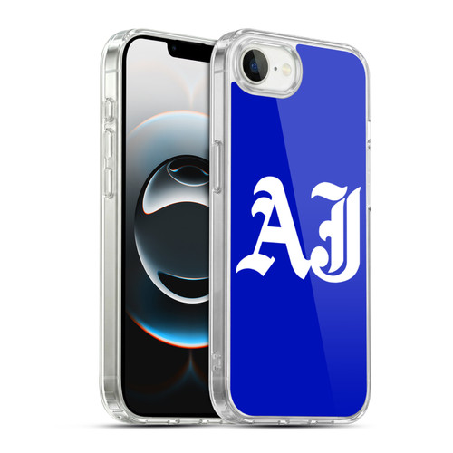WWE Aj Styles Initials Soft Gel Case for Apple iPhone 16e / Apple iPhone 17e & MagSafe