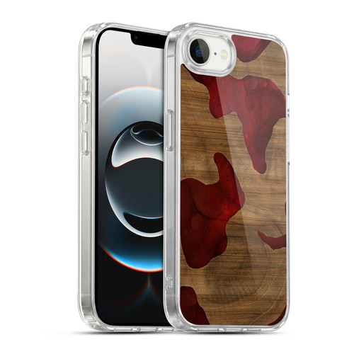 Alyn Spiller Wood & Resin Fire Soft Gel Case for Apple iPhone 16e / Apple iPhone 17e & MagSafe
