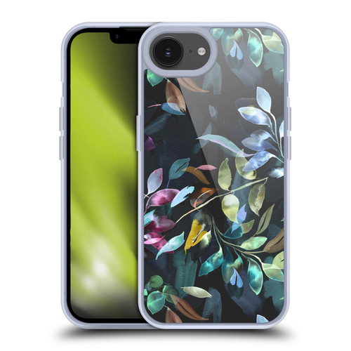 Ninola Botanical Patterns Watercolor Mystic Leaves Soft Gel Case for Apple iPhone 16e / Apple iPhone 17e & MagSafe