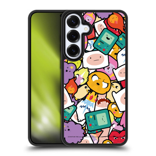 Adventure Time Graphics Pattern Gel Armour Case For Samsung Galaxy S25+