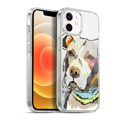 Michel Keck Dogs 3 Pit Bull Soft Gel Case for Apple iPhone 12 / iPhone 12 Pro & MagSafe