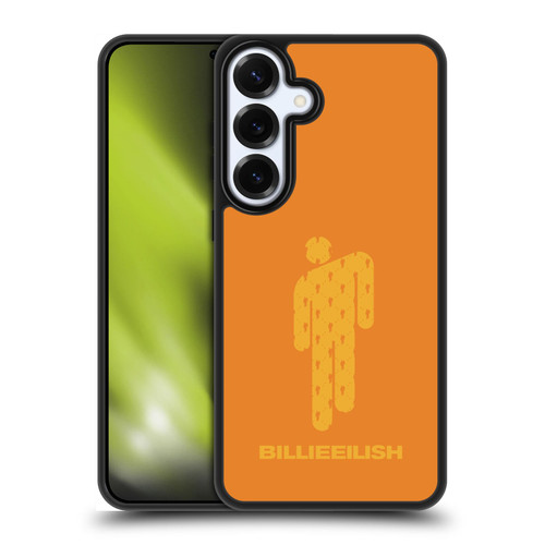 Billie Eilish Key Art Blohsh Orange Gel Armour Case For Samsung Galaxy S25+