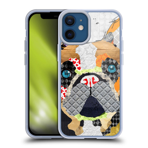 Michel Keck Dogs 3 French Bulldog Soft Gel Case for Apple iPhone 12 Mini
