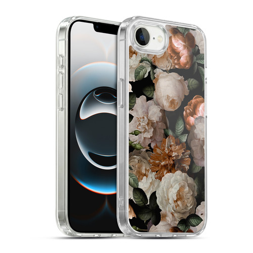 UtArt Antique Flowers Carnations And Garden Roses Soft Gel Case for Apple iPhone 16e / Apple iPhone 17e & MagSafe