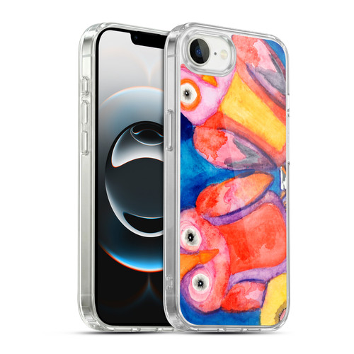 Wyanne Birds Pair of Owls Soft Gel Case for Apple iPhone 16e / Apple iPhone 17e & MagSafe