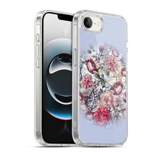 Riza Peker Animal Abstract Blooming Life Soft Gel Case for Apple iPhone 16e / Apple iPhone 17e & MagSafe