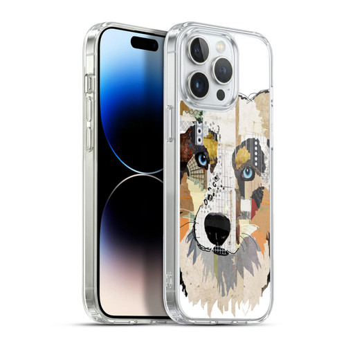 Michel Keck Dogs 3 Australian Shepherd Soft Gel Case for Apple iPhone 13 Pro Max