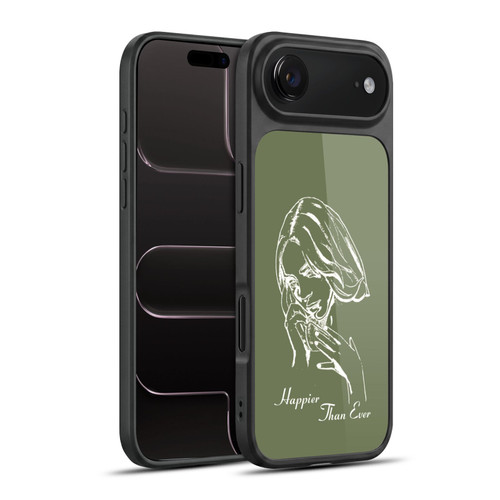Billie Eilish Happier Than Ever Album Stencil Green Gel Armour Case For Apple iPhone 17 Air