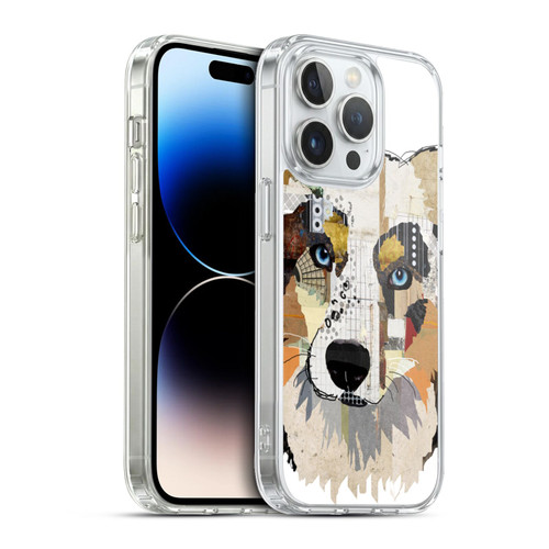 Michel Keck Dogs 3 Australian Shepherd Soft Gel Case for Apple iPhone 13 Pro