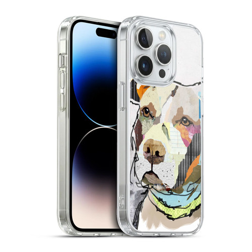 Michel Keck Dogs 3 Pit Bull Soft Gel Case for Apple iPhone 13 Pro