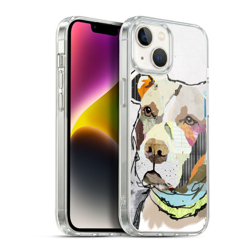 Michel Keck Dogs 3 Pit Bull Soft Gel Case for Apple iPhone 14