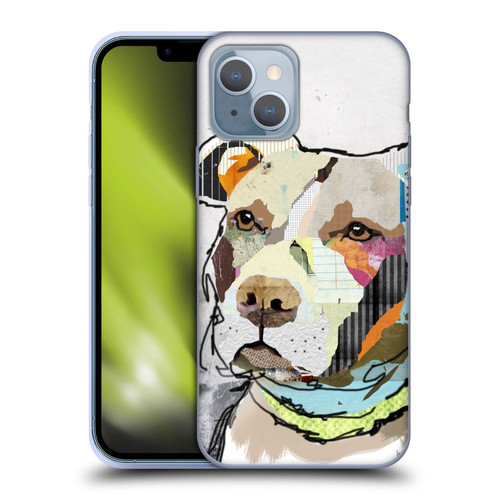 Michel Keck Dogs 3 Pit Bull Soft Gel Case for Apple iPhone 14